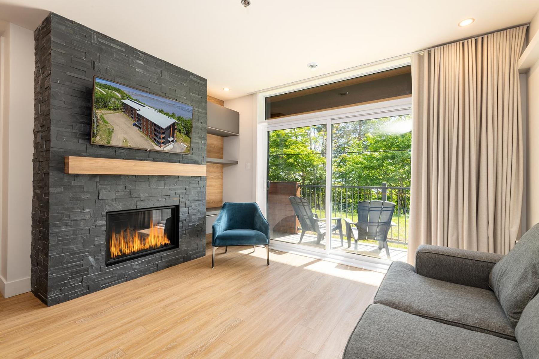 Les Appartements Du Massif De Charlevoix Petite-Riviere-Saint-Francois Δωμάτιο φωτογραφία