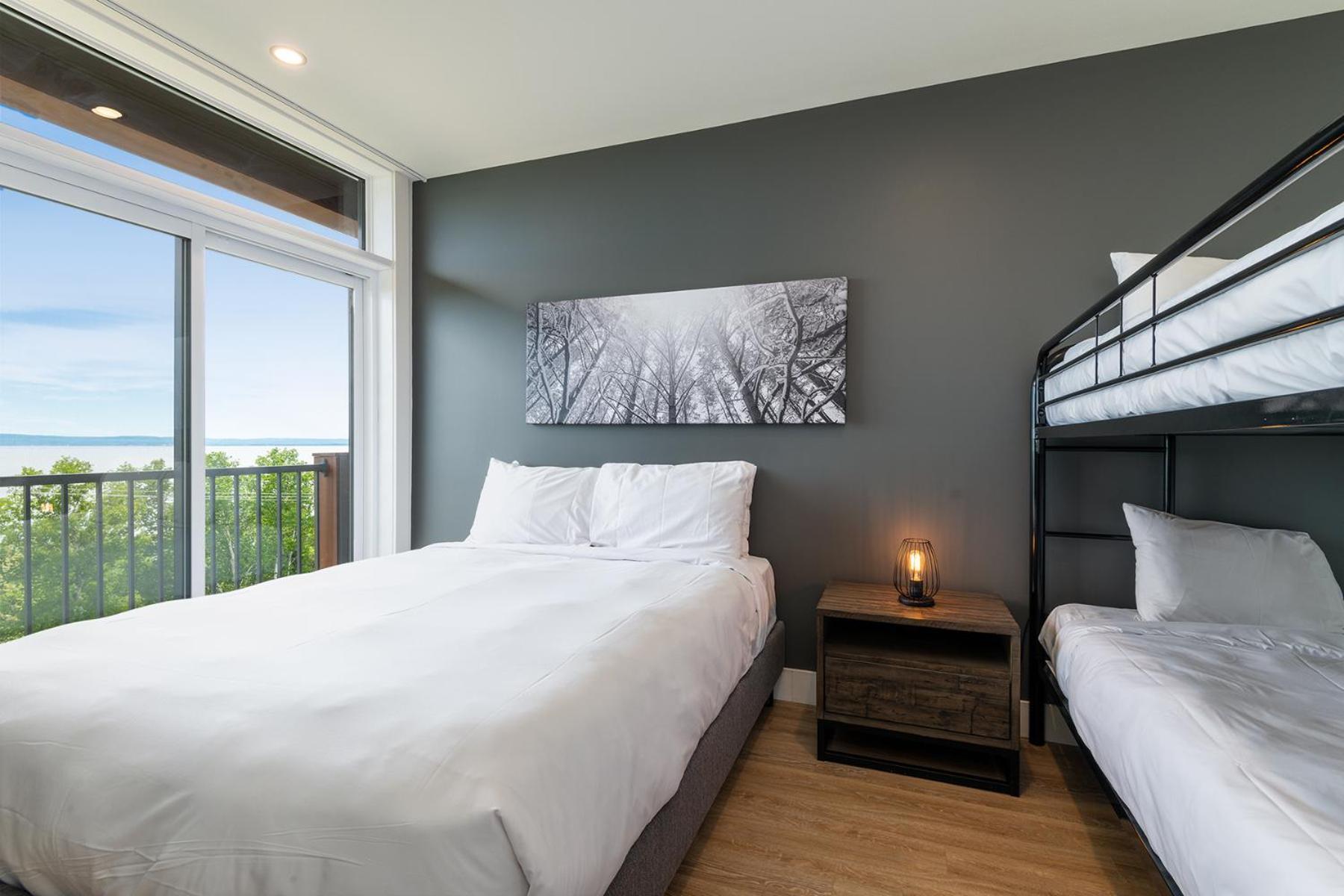 Les Appartements Du Massif De Charlevoix Petite-Riviere-Saint-Francois Δωμάτιο φωτογραφία